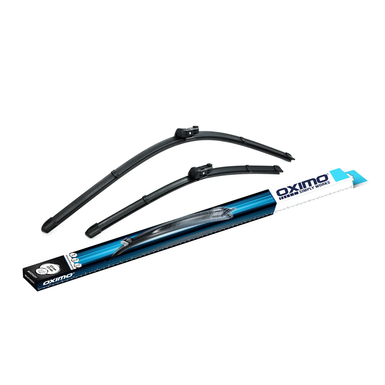 Komplet wycieraczek OXIMO o długości 525/575 mm. WC4754251