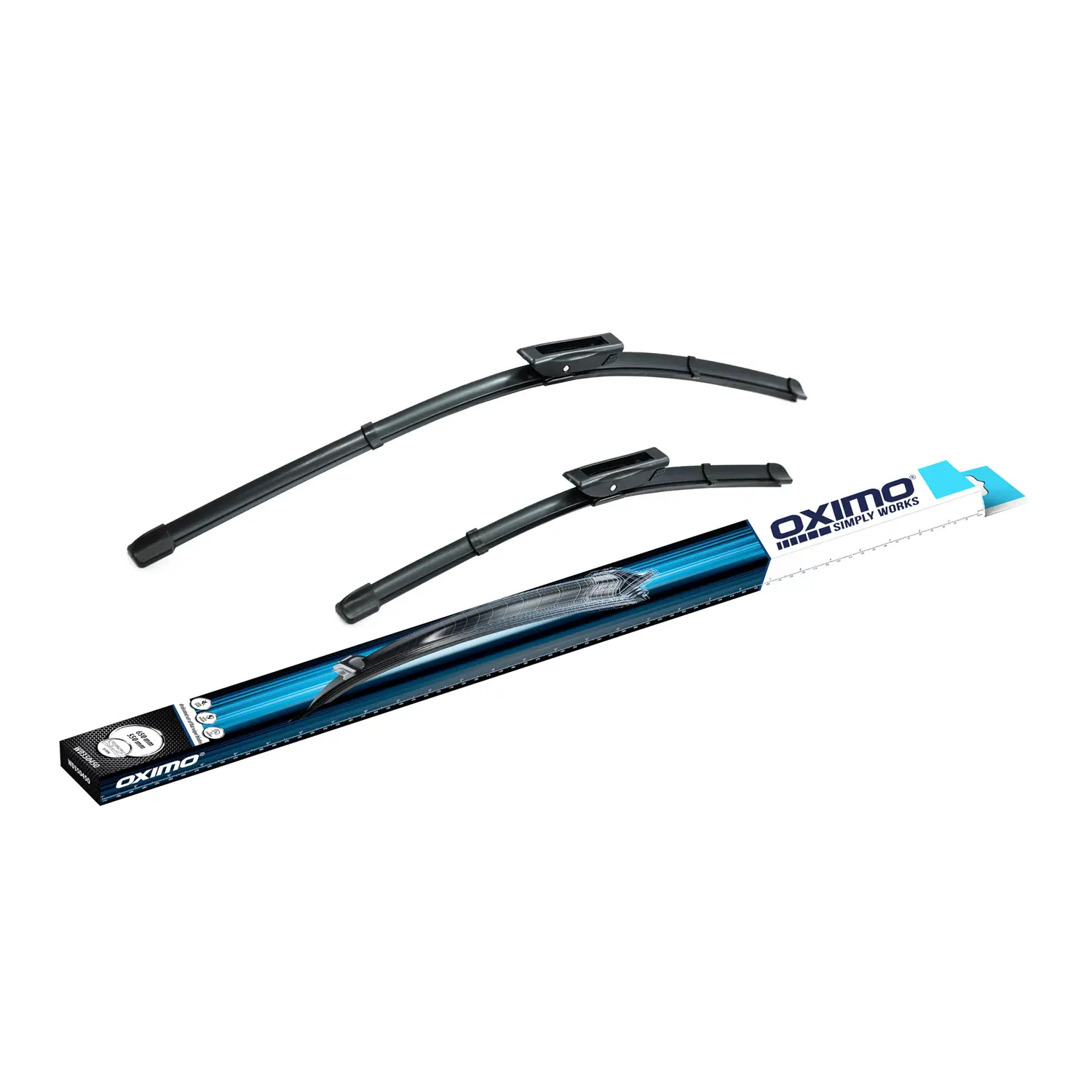 Komplet wycieraczek OXIMO o długości 650/ 550 mm. WD350450