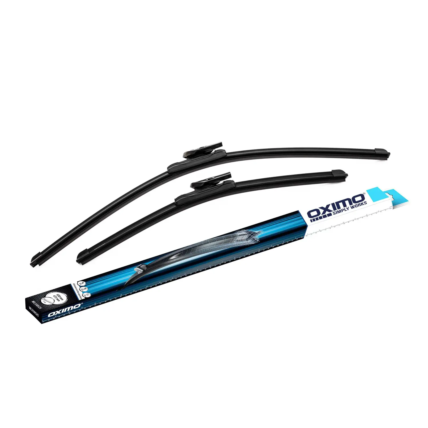 Komplet wycieraczek OXIMO o długości 650/ 475 mm. WL350525