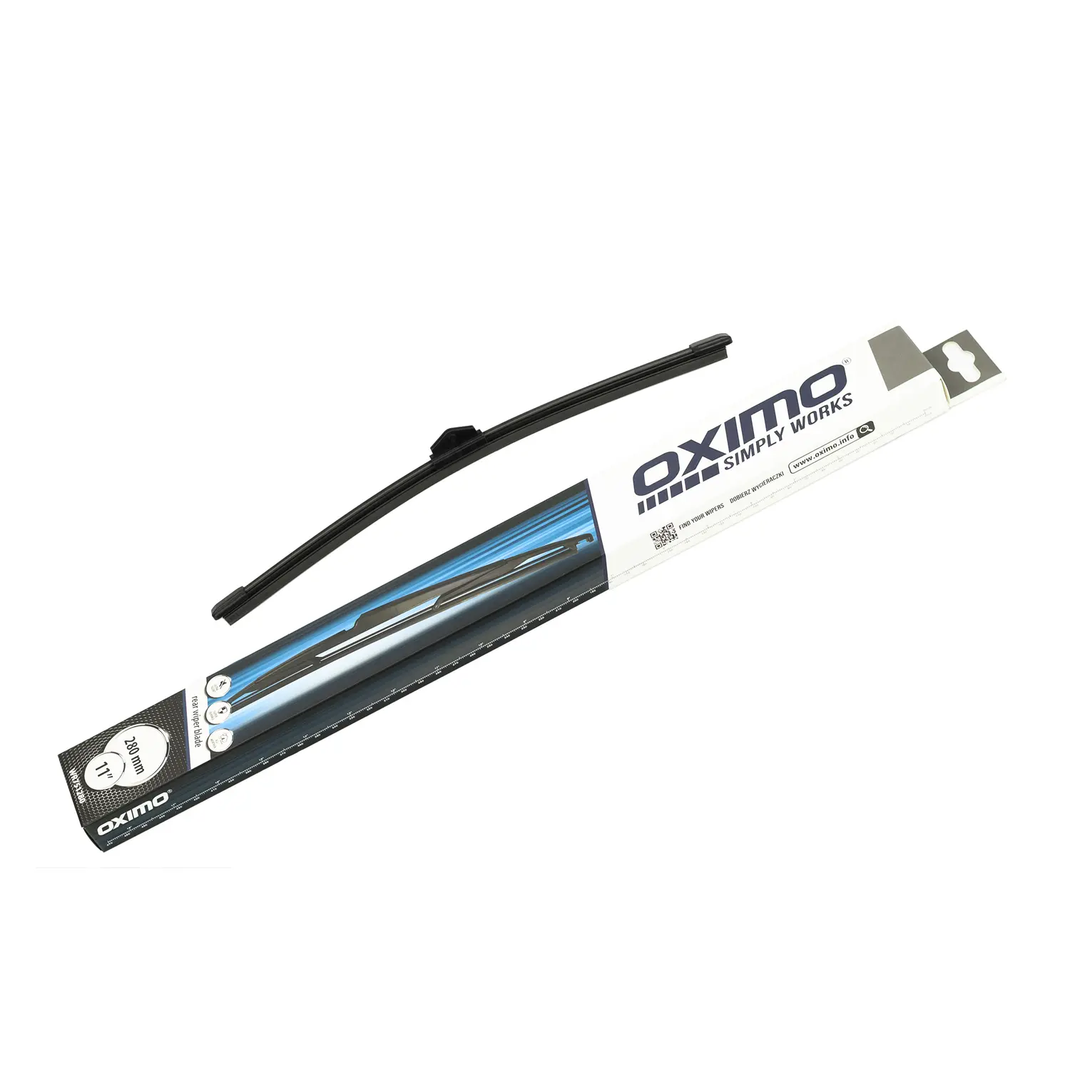 Pióro wycieraczki tylnej OXIMO o długości 280 mm. WR751280
